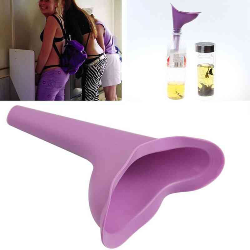 Women Urination Device Cup Stand Up Pee Port A Potty Urinal Travel Camp Protable