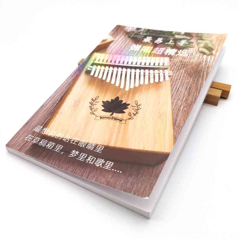 Portable- Kalimba Sheet Music, Thumb Text, Numbered Musical Notation, Music Book