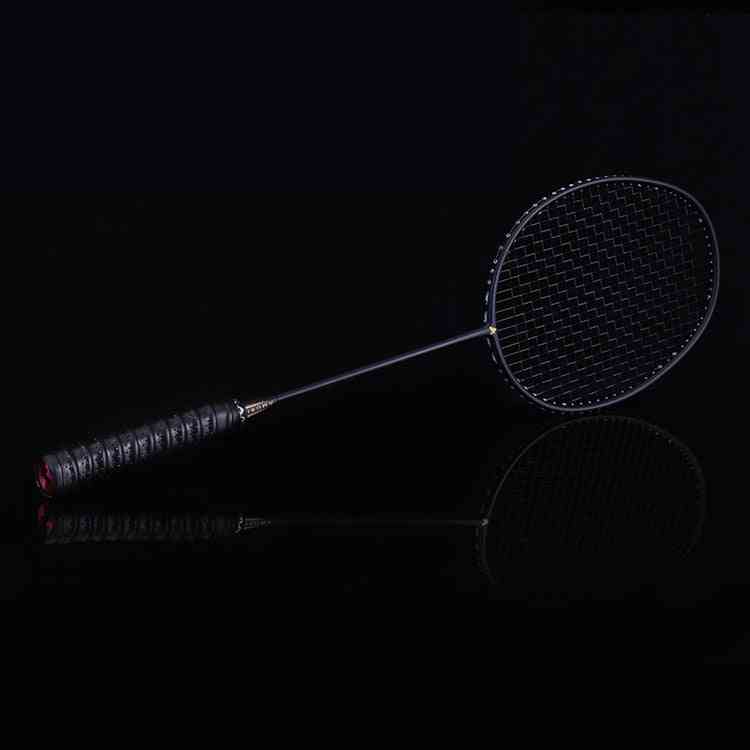 Strung Carbon Badminton Racket