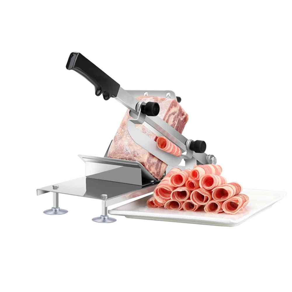 Automatic Feed Meat Lamb Slicer Home Machine