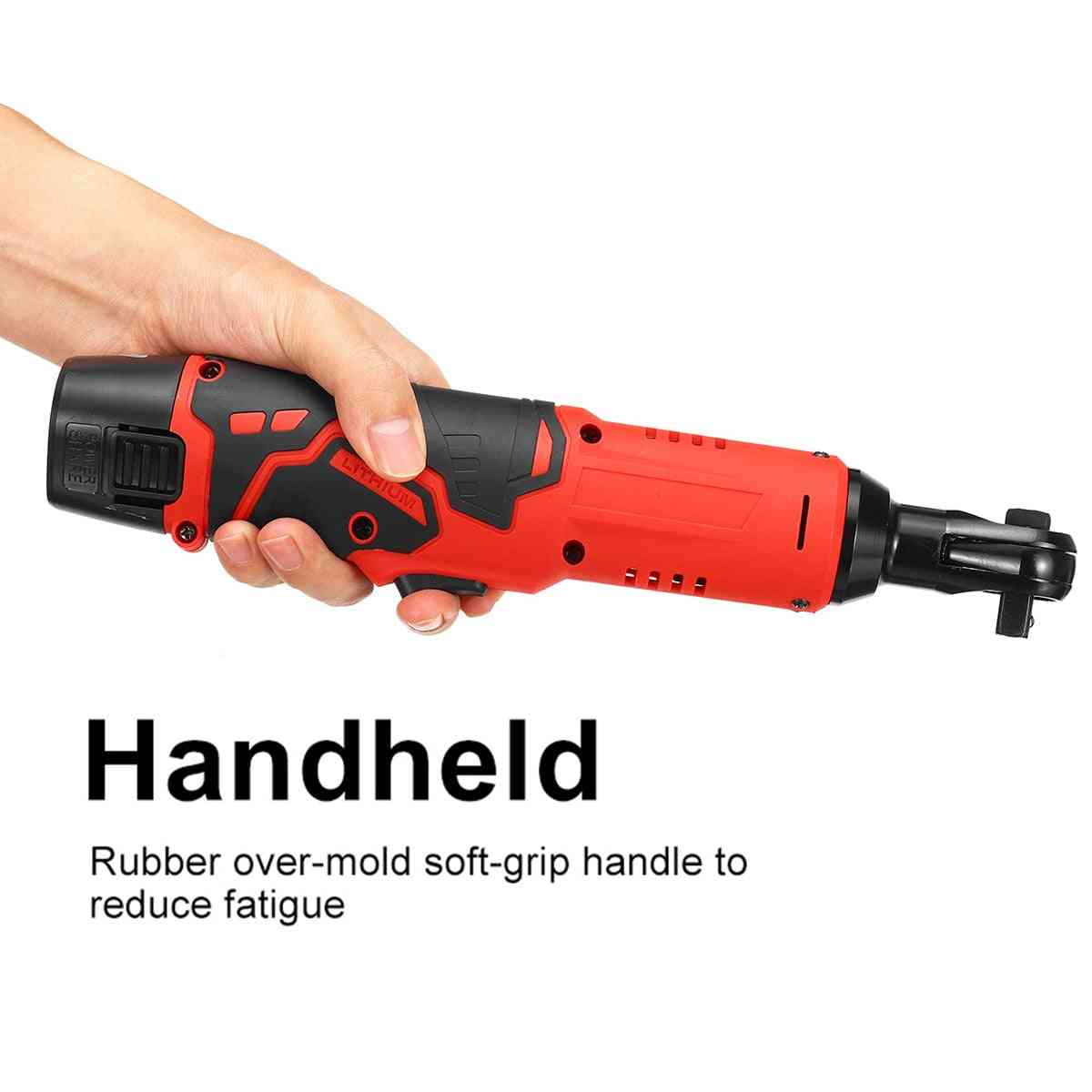 Electric Rechargeable- Scaffolding Right Angle Wrench, Cordless Ratchet Tools