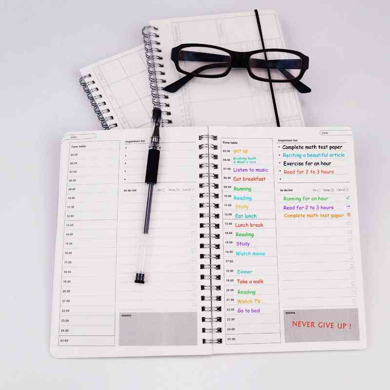 Notebooks Agenda Daily, Weekly & Monthly Schedule Agenda Planner