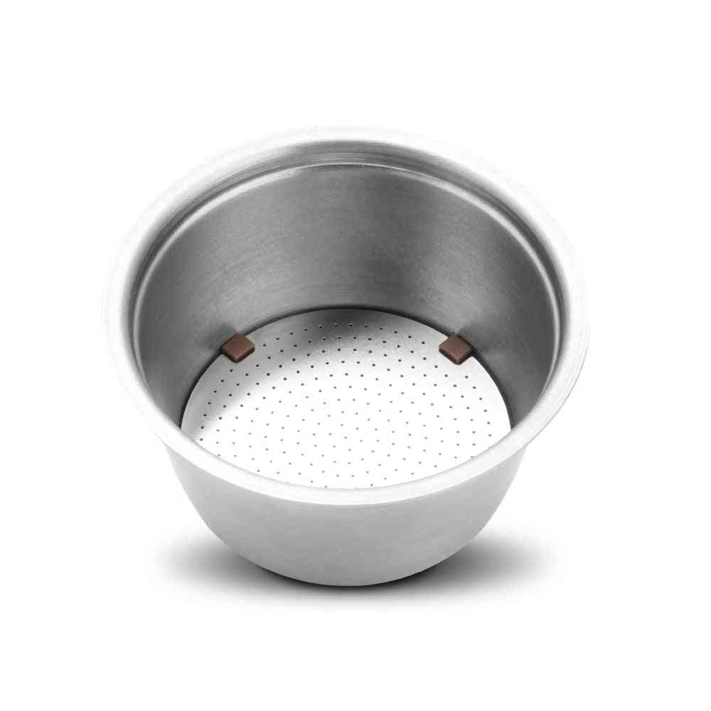 Stainless Metal Reusable Ground Tamper Coffee Spoon