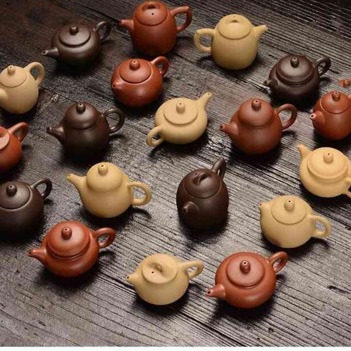 Clay Finger Teapot, Pet Small Pocket Tea Set