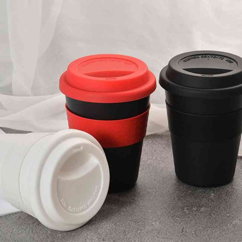 Reusable Heat Insulated Ceramic Travel Mugs