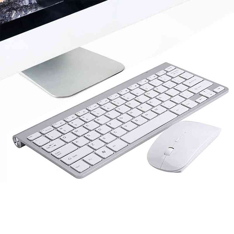 2.4ghz Ultra-thin Wireless Keyboard And Mouse Combo