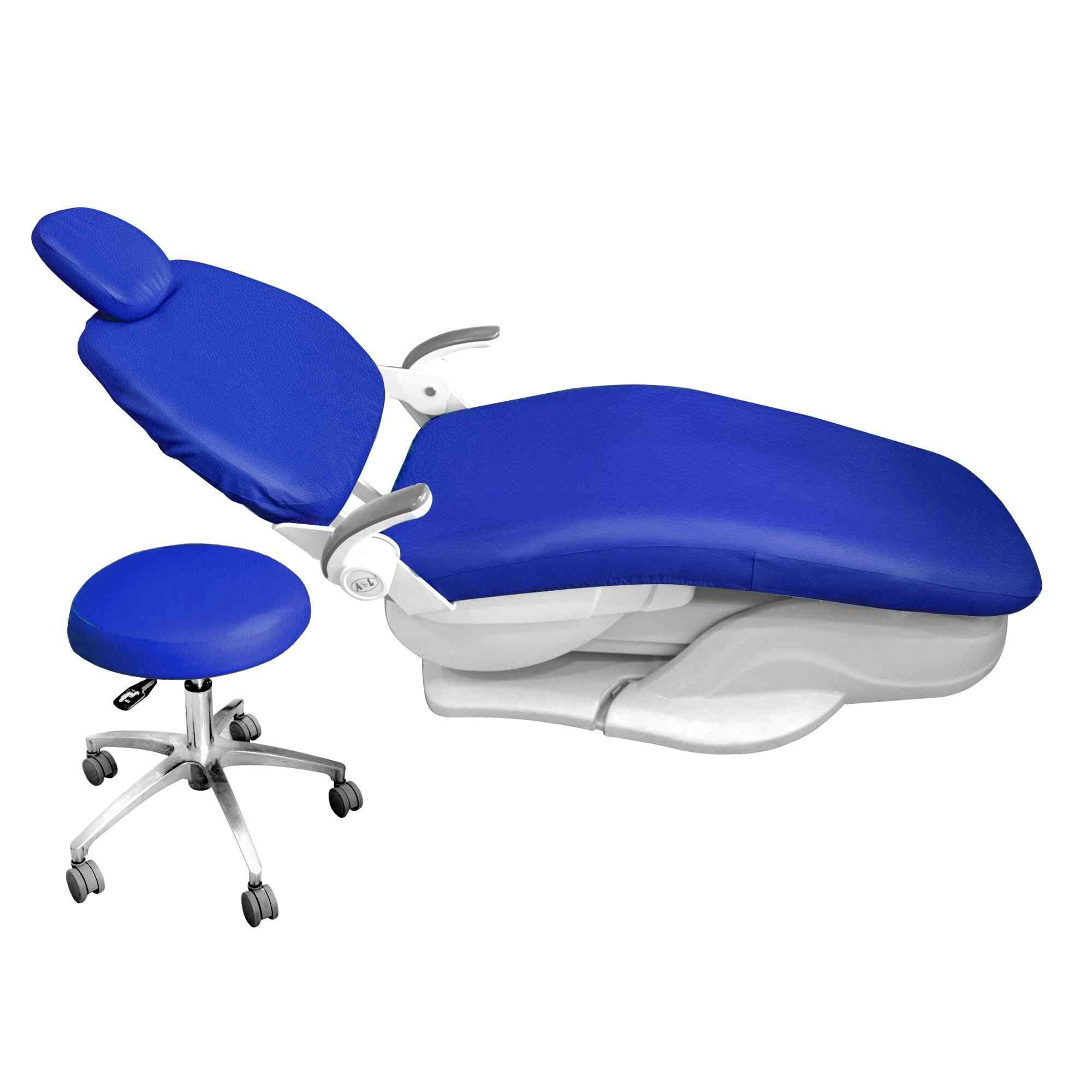 1 Set Dental Chair Cover Unit Pu Leather Seat