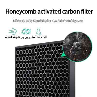 Hepa filter og kulstof til skarp luftrenser