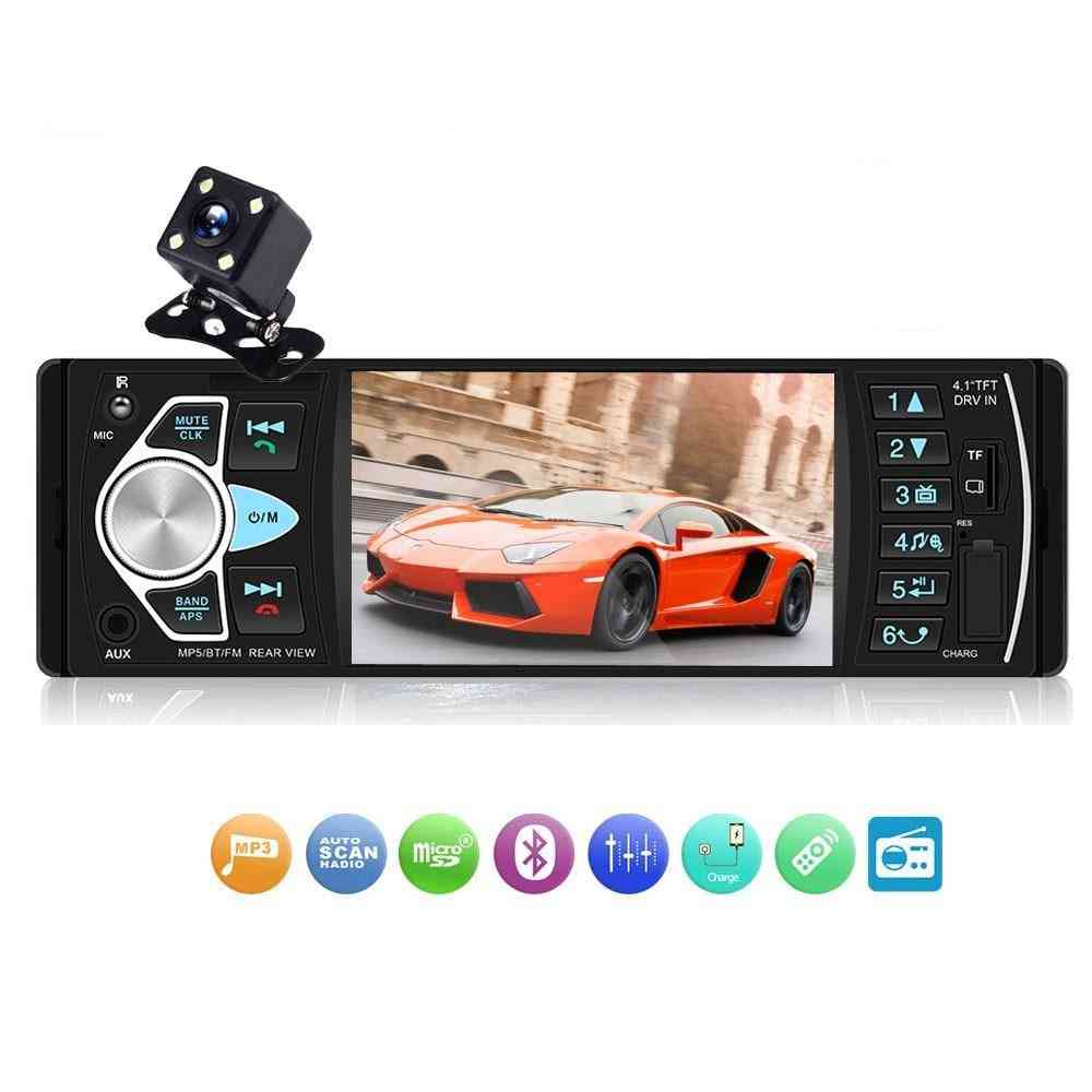 Car- Radio Audio Stereo, Bluetooth Camera, Steering Wheel Remote, Multimedia Player