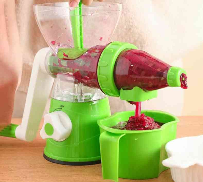 Manual Hand Vegetable Fruit Juicer Freshly Squeezed Tools