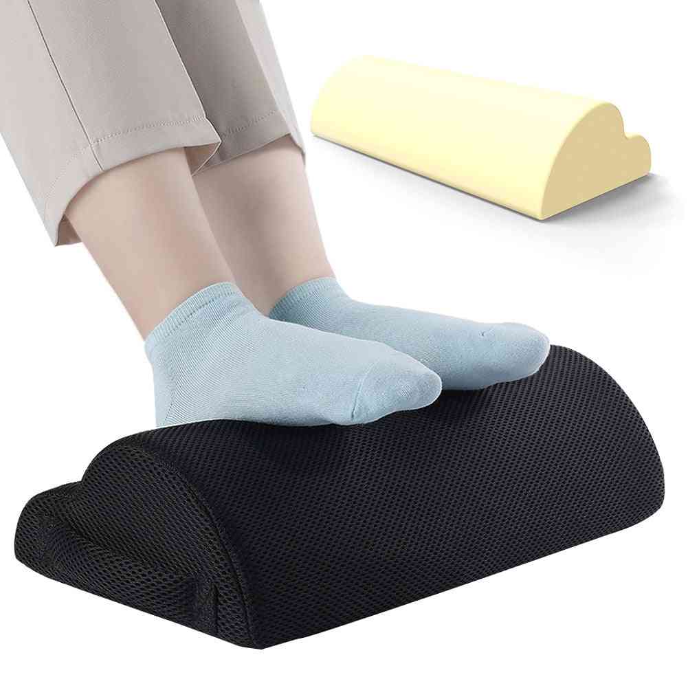 Comfortable Feet Pillow Cushion Sponge Support Foot Rest Under Desk