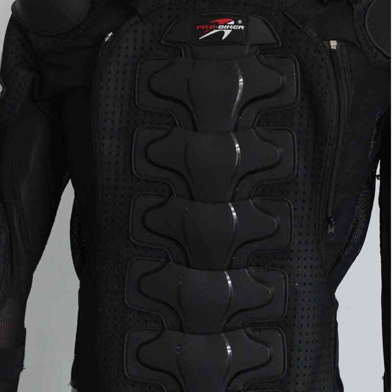 Pro-biker motorsykkel beskyttende rustningsjakke