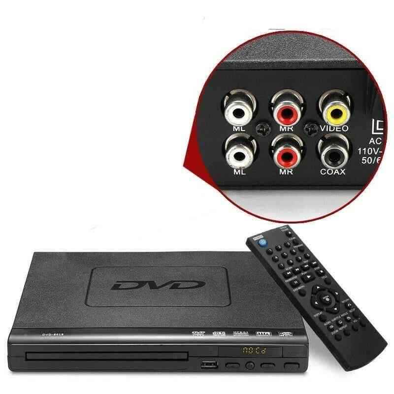 Hd Dvd Player, Multimedia Tv Support Usb, Disc Home Theatre System