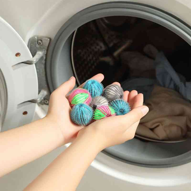 Slumpmässiga färger magiska husdjur hårborttagning tvättboll