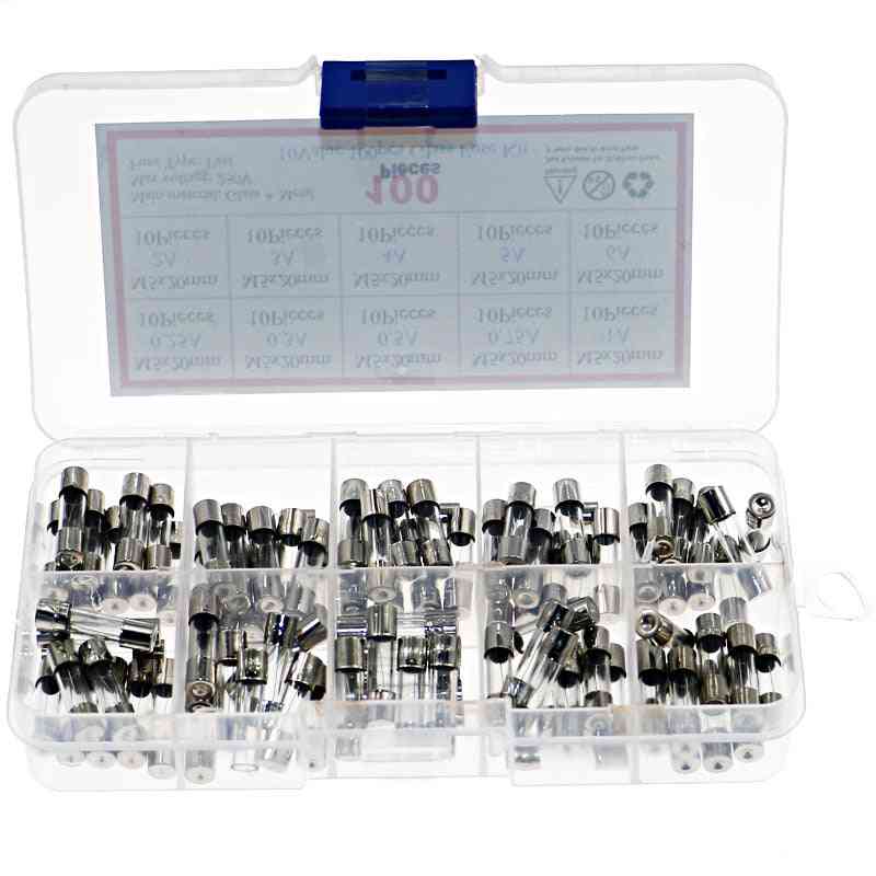 Quick Blow Glass Tube Fuse Assorted Kit