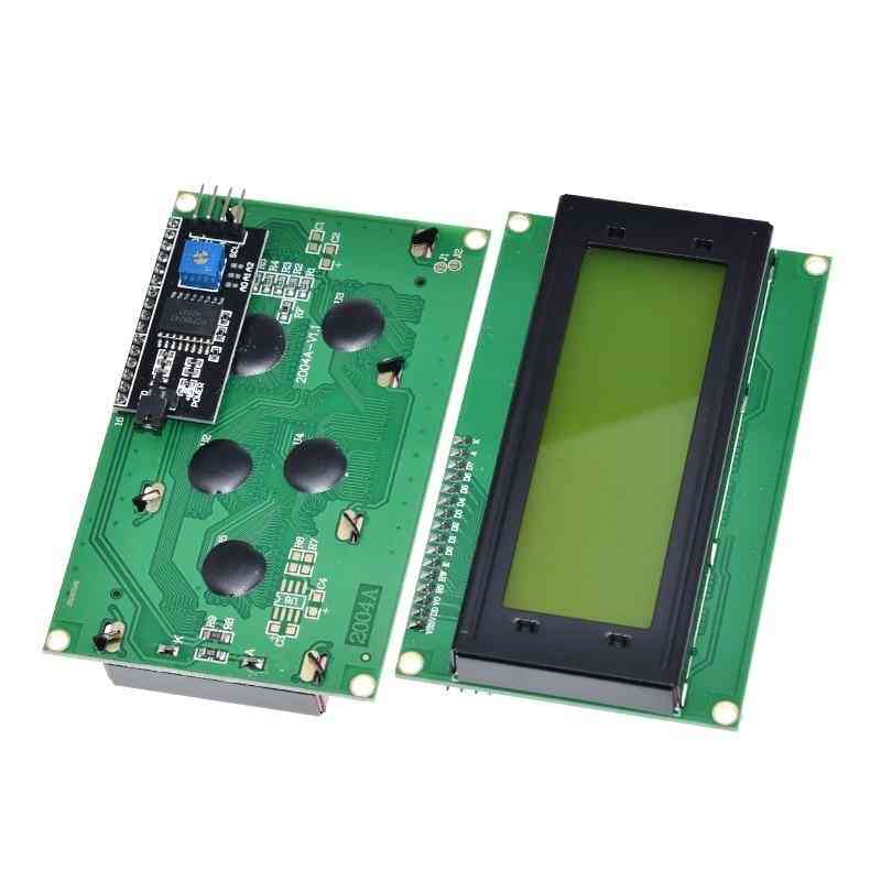 Blå grøn baggrundsbelysning lcd -modul til arduino