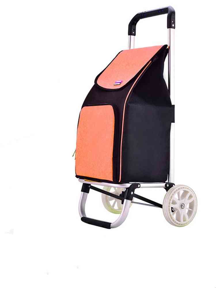 Hand Truck Foldable Grocery Bag Shopping Cart