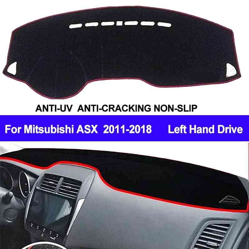 Taijs Car Dashboard Cover Dash Mat Dash Board Pad Carpet Dashmat Anti-uv For Mitsubishi Asx Rvr Outlander Sport 2011 - 2017