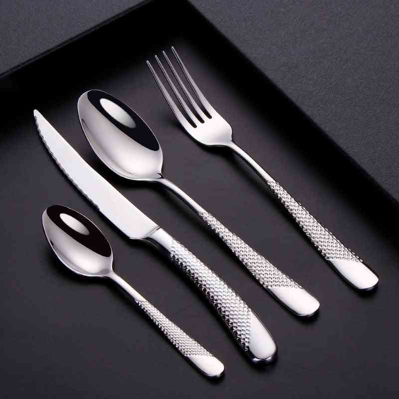 Dinnerware- Fork Spoon, Knife Western Dinner Set