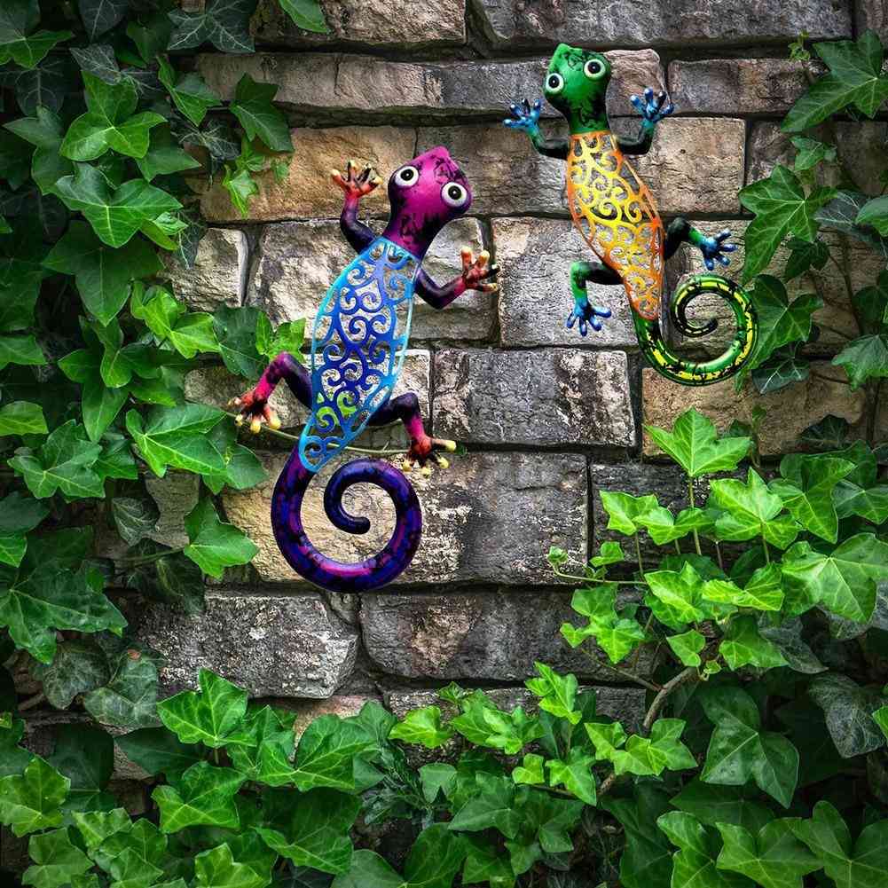 Iron Art Gecko Ornaments