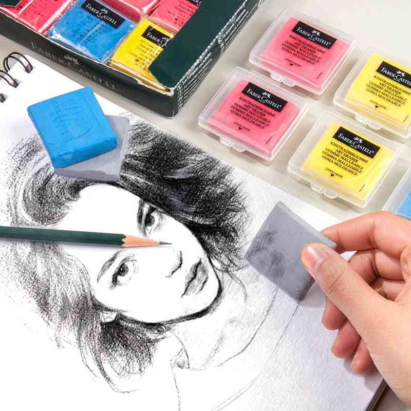 Plastic Eraser, Soft Art Painting Rubber Pencil