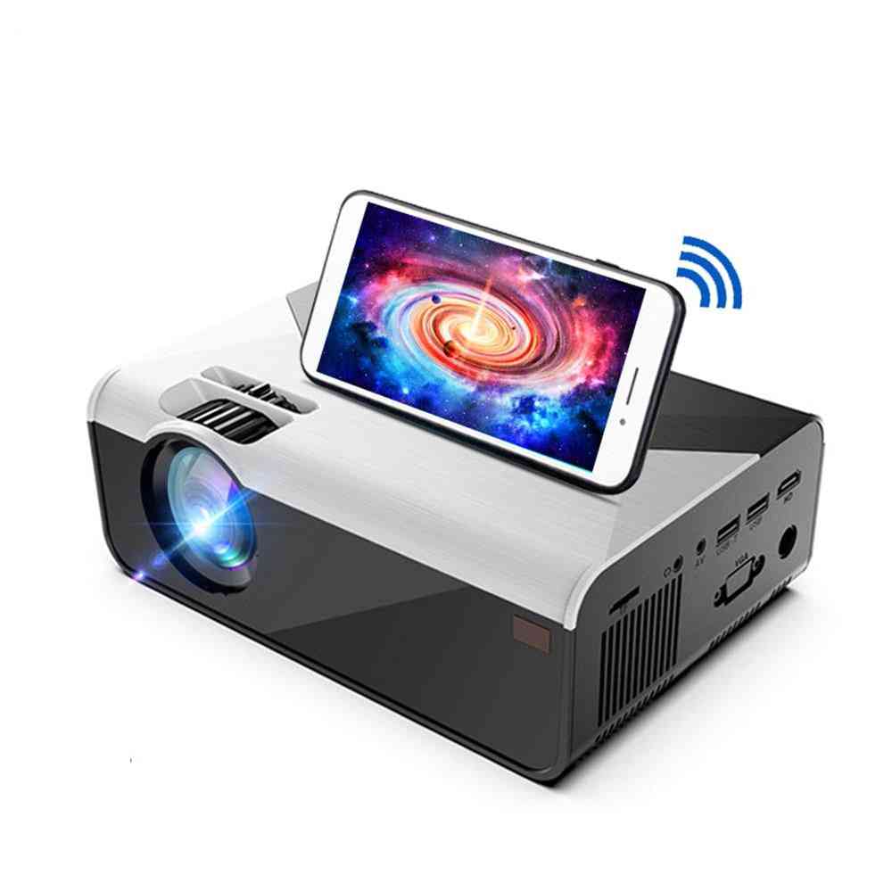 Mini Projector Lumens Wifi Bluetooth For Phone Support
