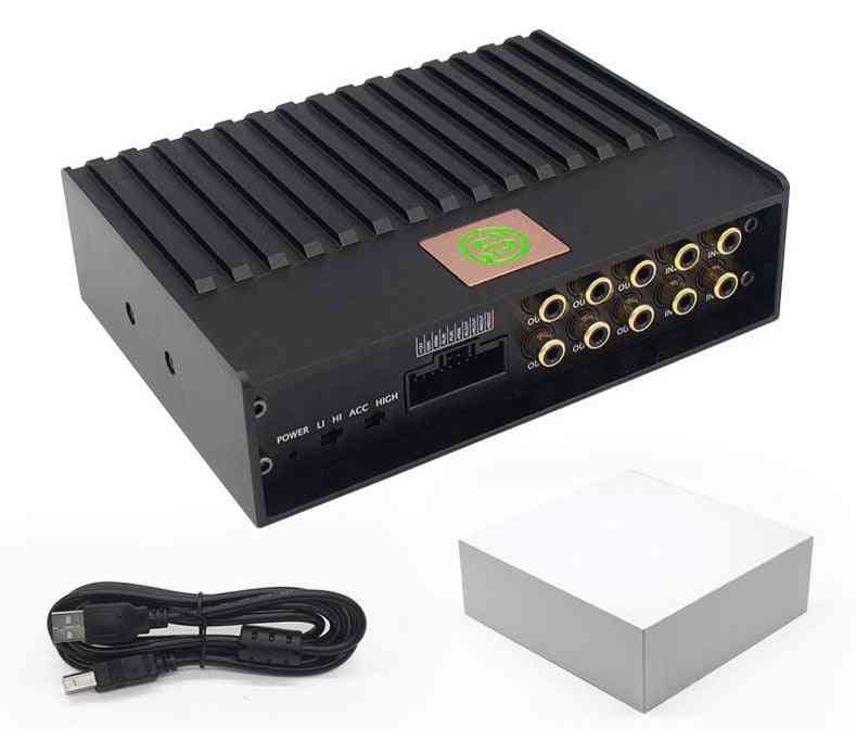 Car Dsp- Amplifier Audio System, Bluetooth Play Sound Processor