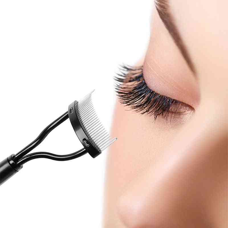 Makeup Mascara Guide Applicator, Portable Eyelashes Comb