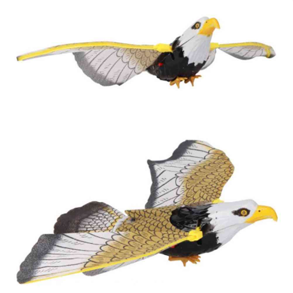 Luminous Bird Repellent Hanging Eagle With Music Flying Bird Scarer