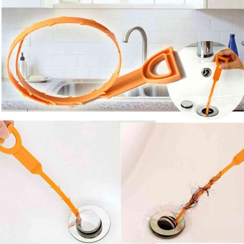 Sink Plumbing Cleaning, Small Clean Tool With Hook