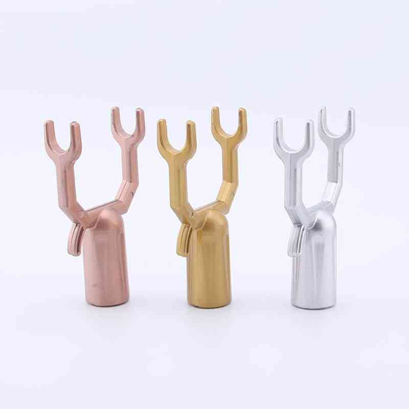Aluminum Alloy- Portable Clothes Hanging, Fork Rack For Home Accessories
