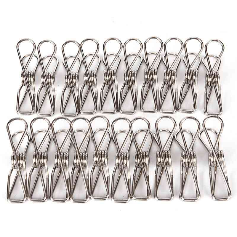 Stainless Steel- Clothes Pegs, Hanging Pins