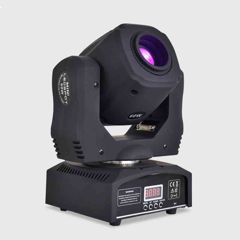 Moving Head Light Mini Spot Dj Lights With 7 Gobos Dmx-512 For Stage Party