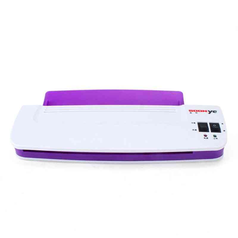 Professional Thermal Office Hot And Cold Laminator Machine For A4 Document