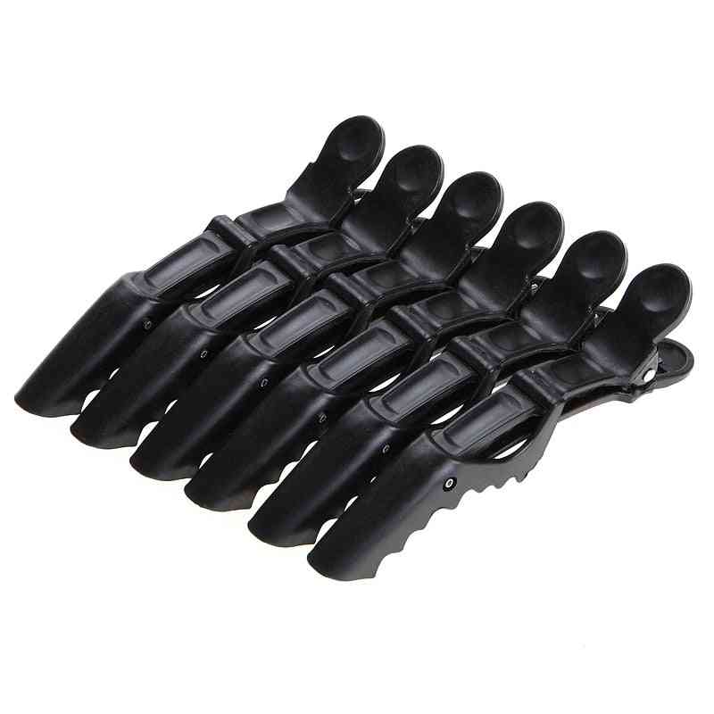 5 Color Hairdressing Clamps Claw Clip Hair Salon Plastic Crocodile Barrette Holding Hair Section Clips Grip Tool Accessories