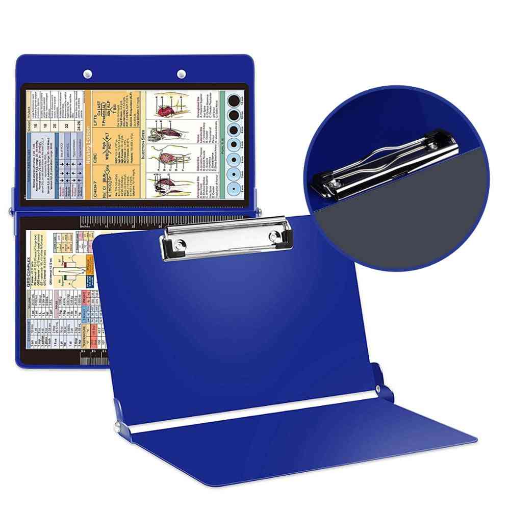 Nursing Clipboard With Quick Reference Sheet Writing Pad