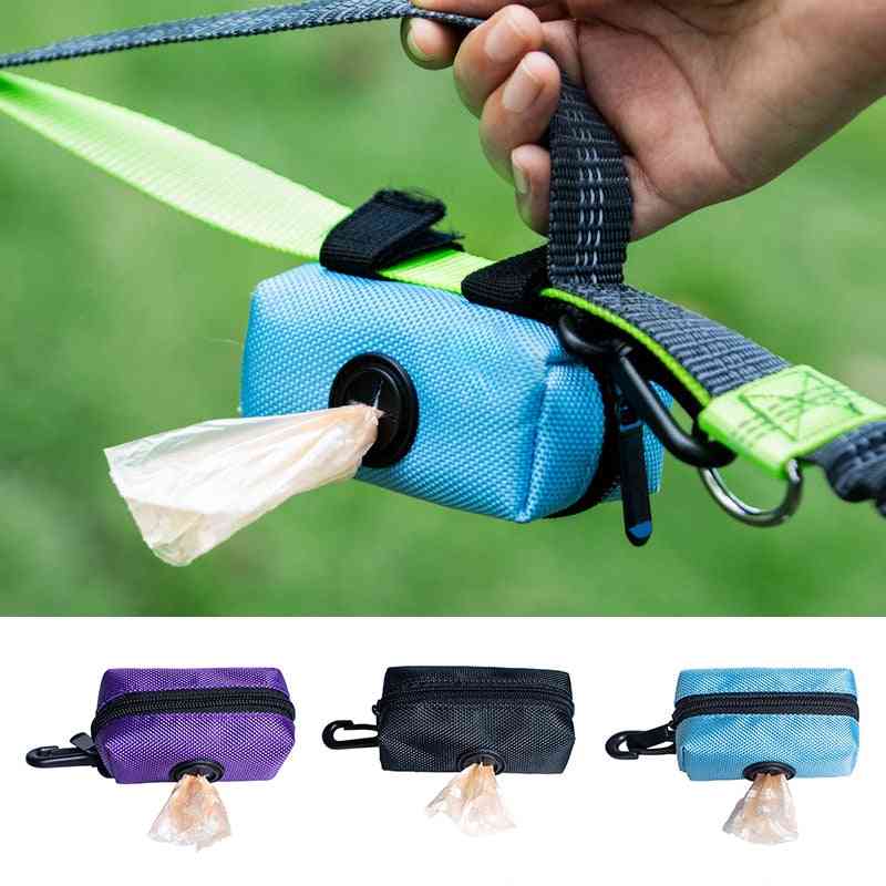 Leash Attachment Adjustable Mini Travel Dogs Waste Poop Bags