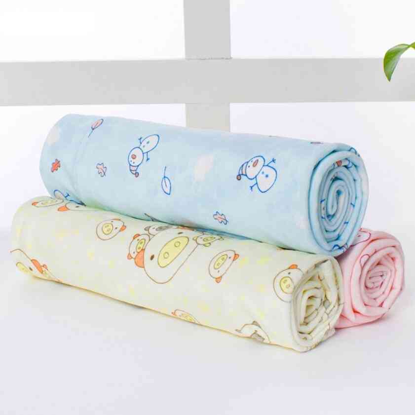 3pcs/lot Fold Water Cotton Washed Gauze Diapers