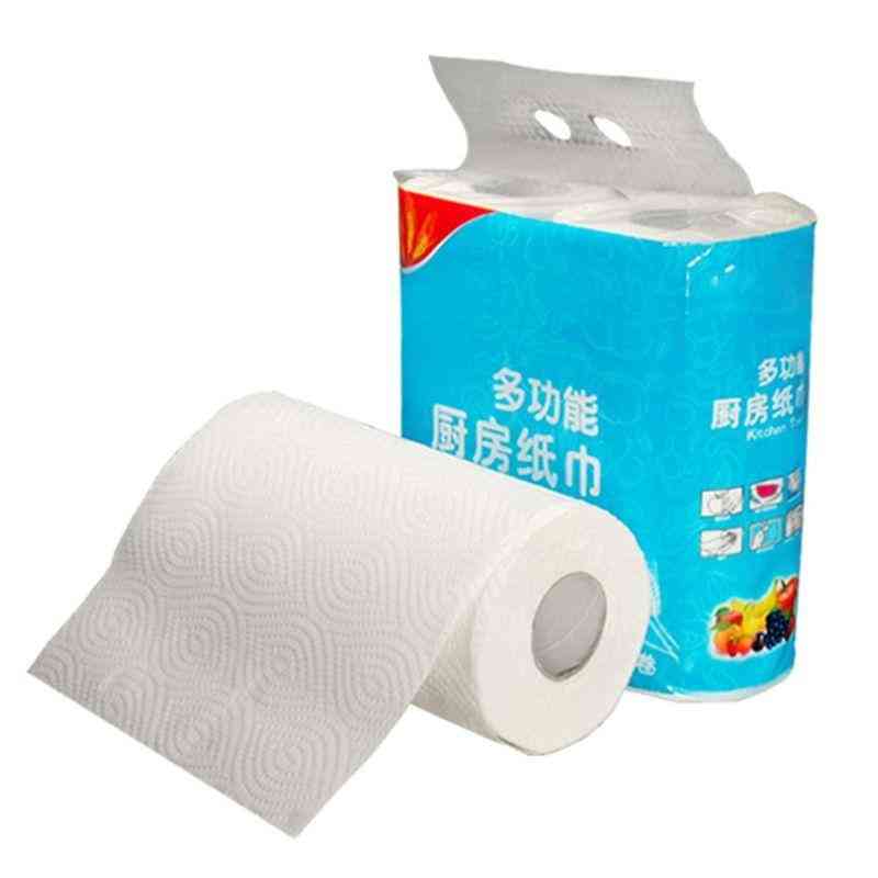 2 Rolls Cleaning Paper Kitchen Wipes Paper