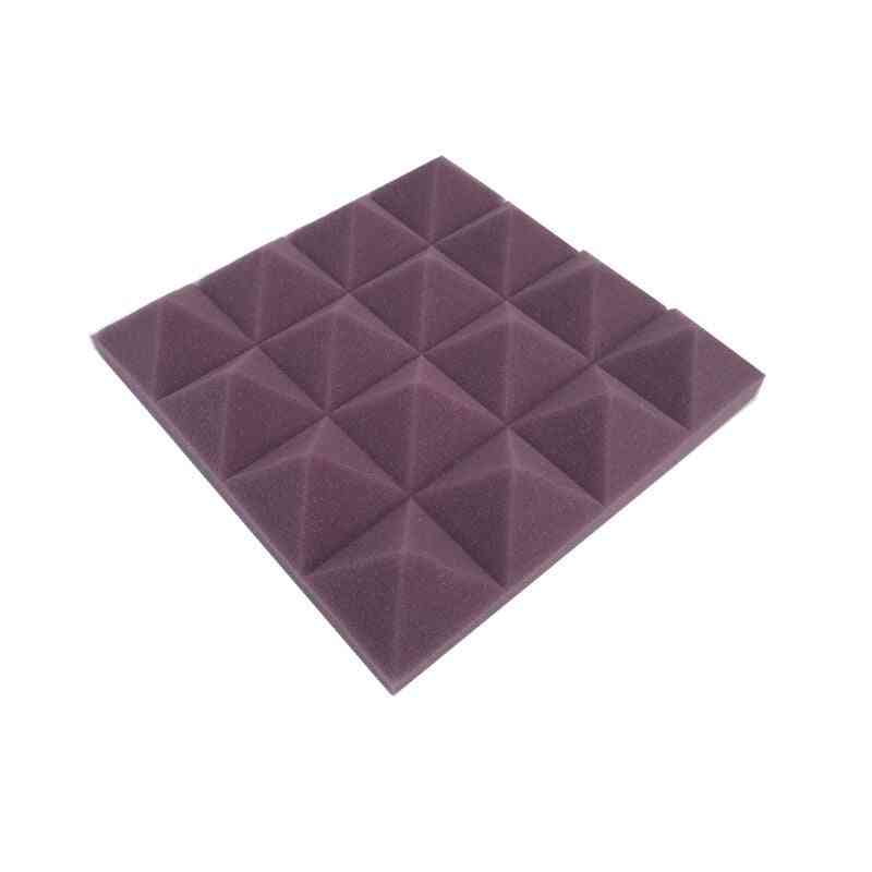 Studio Soundproof Pyramid Sound Absorption Treatment Panel Tile