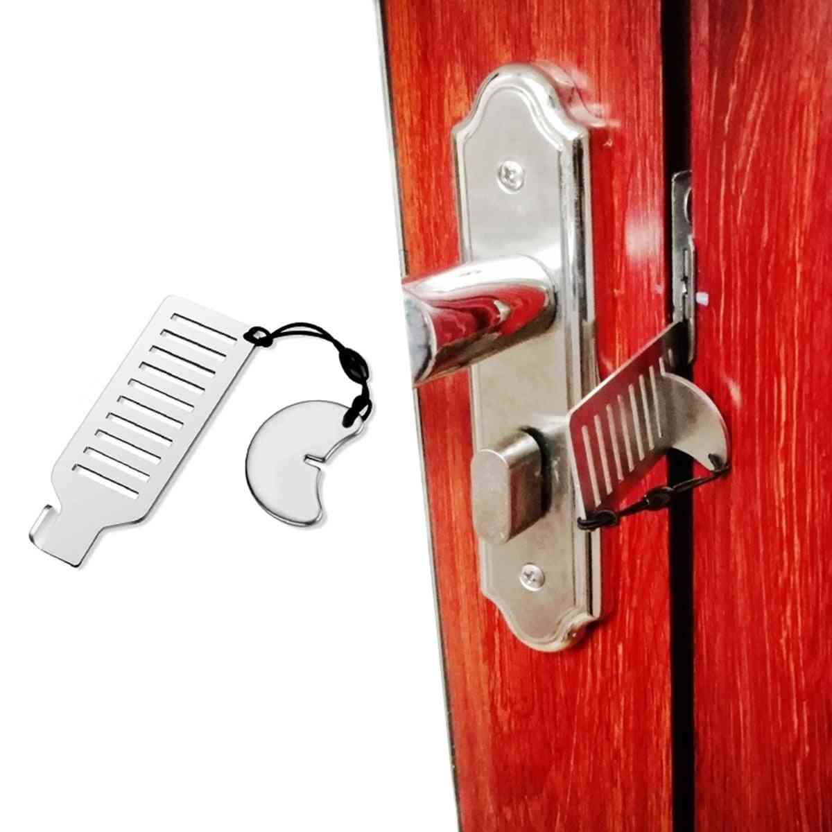 Portable Travel Self-defense Door Lock