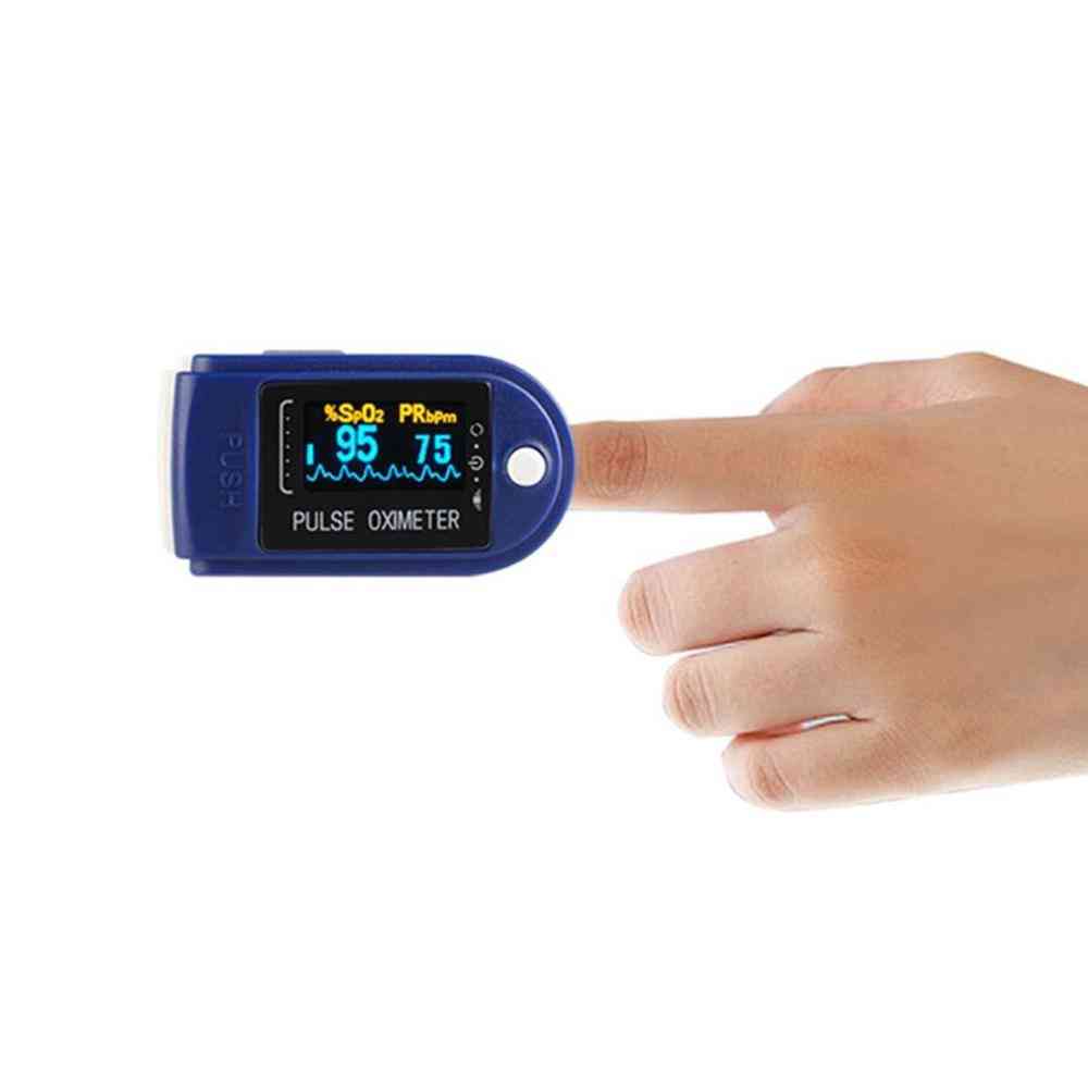 Bærbart mini finger puls oximeter