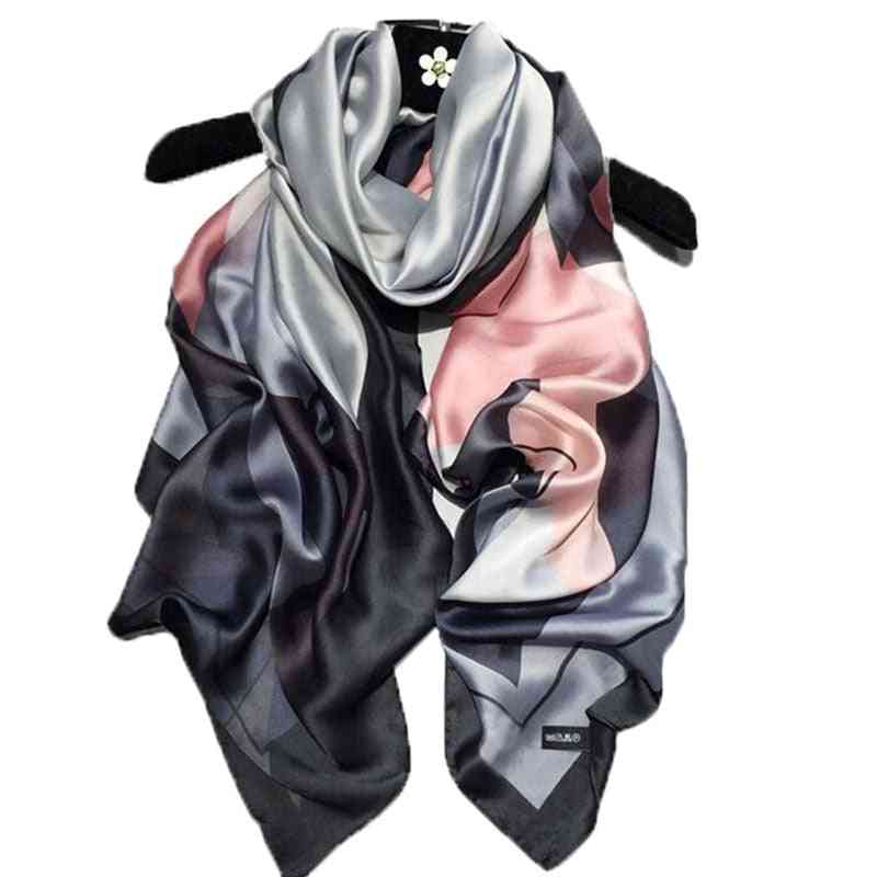 Silk Scarf, And 100% Natural Silk Wraps Shawls / Scarves 180*90cm Hijabs