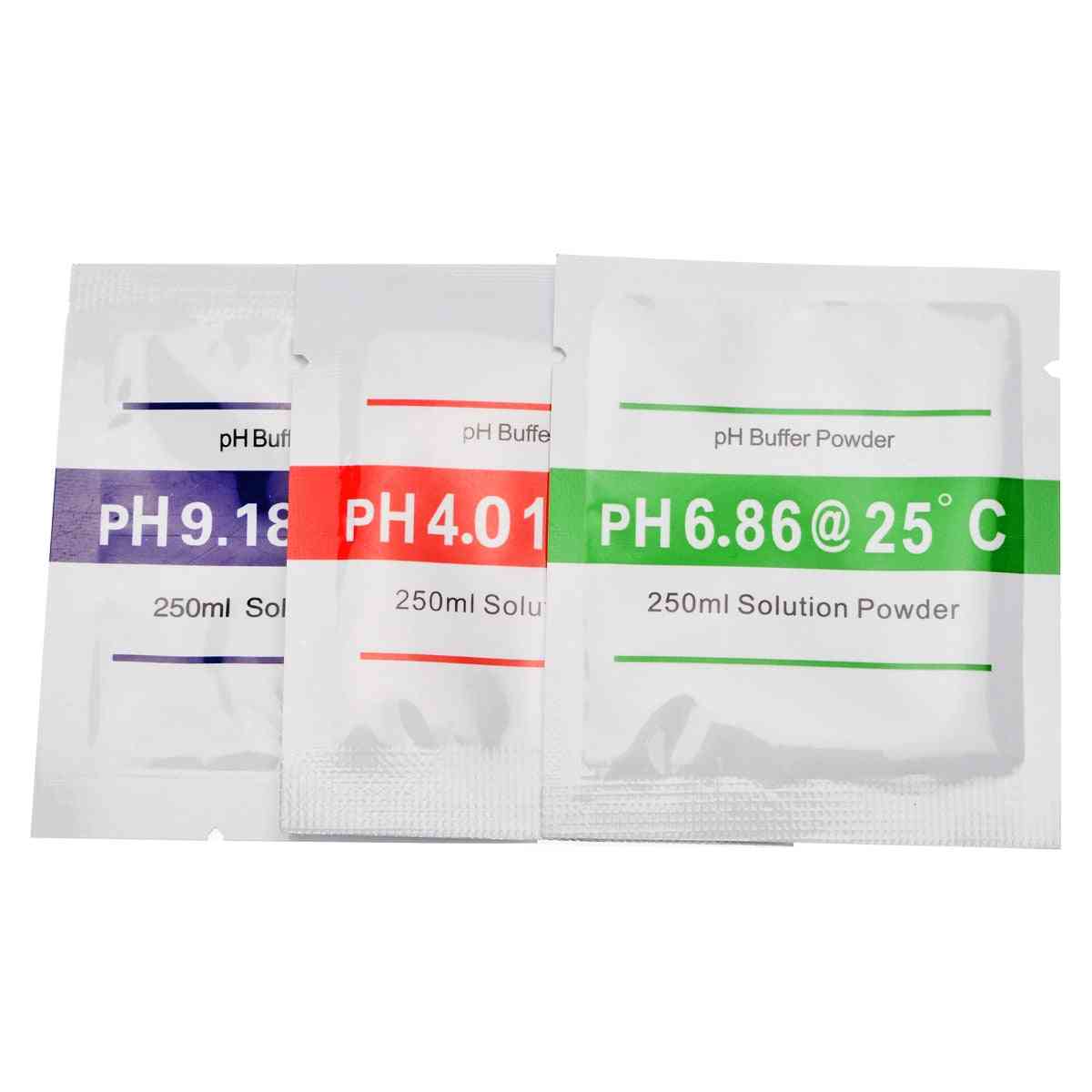 Ph Buffer Powder, Measure Calibration Solution, Point For Water Testing Meter