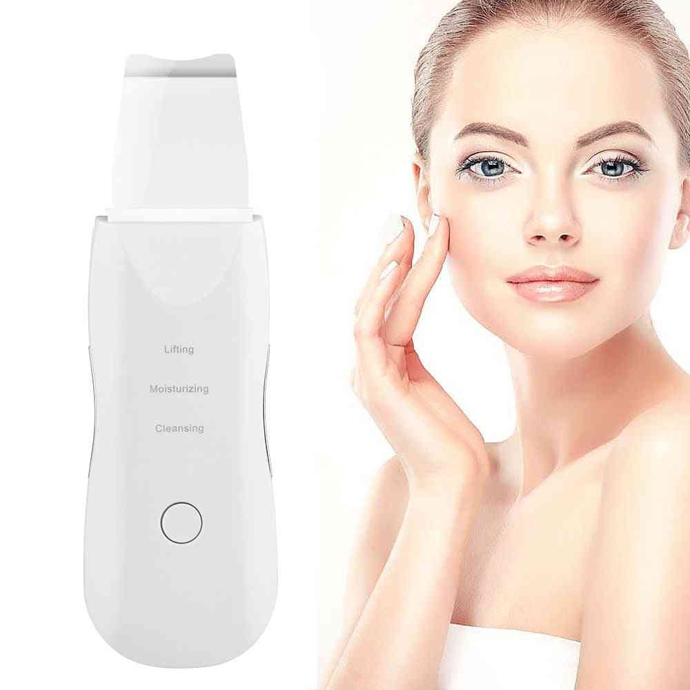 Ultrasonic Skin Scrubber Rechargeable Ion Deep Face