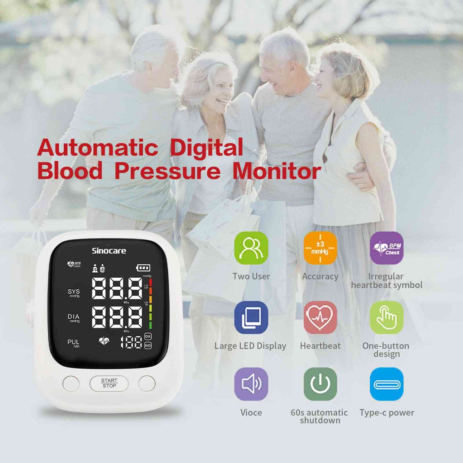 Sinocare Tonometer Digital Blood Pressure Meter