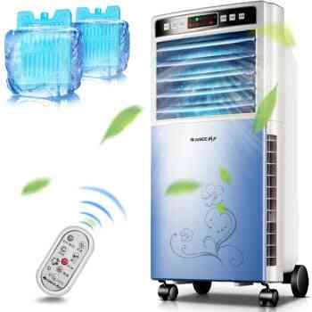 Remote Mute Cooling Fan Mini Portable Air Conditioner Home Cooler