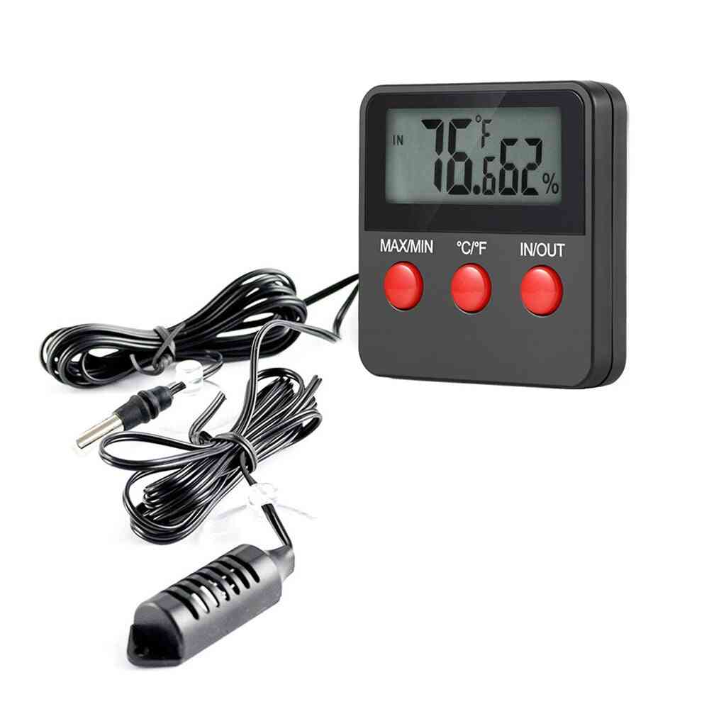 Digitaalinen mittari lcd-lämpömittari kosteusmittari lämpötila kosteusmittari