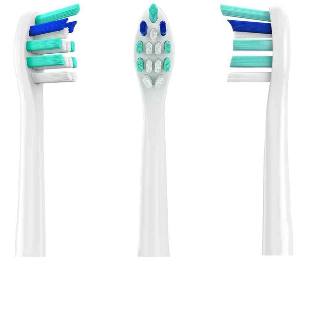 Replacement Toothbrush Heads With Protective Covers