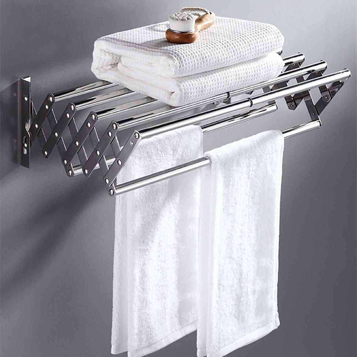 Steel Bathroom Towel Rack